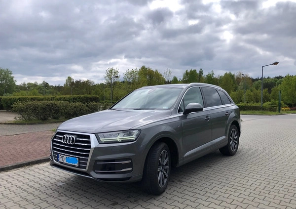 Audi Q7 cena 163900 przebieg: 167500, rok produkcji 2016 z Poznań małe 562